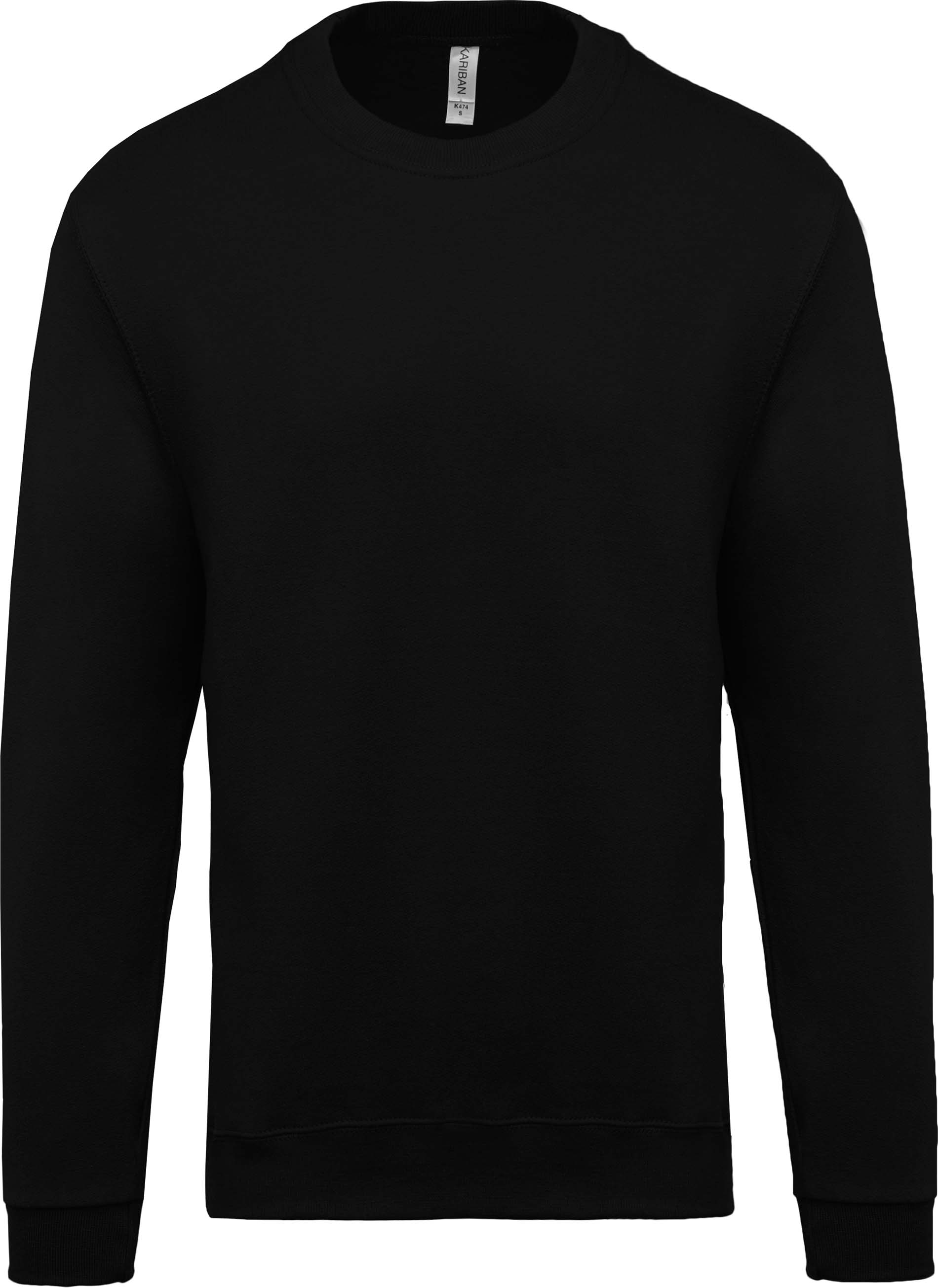 Sweat-shirt enfant col rond K475 - Black