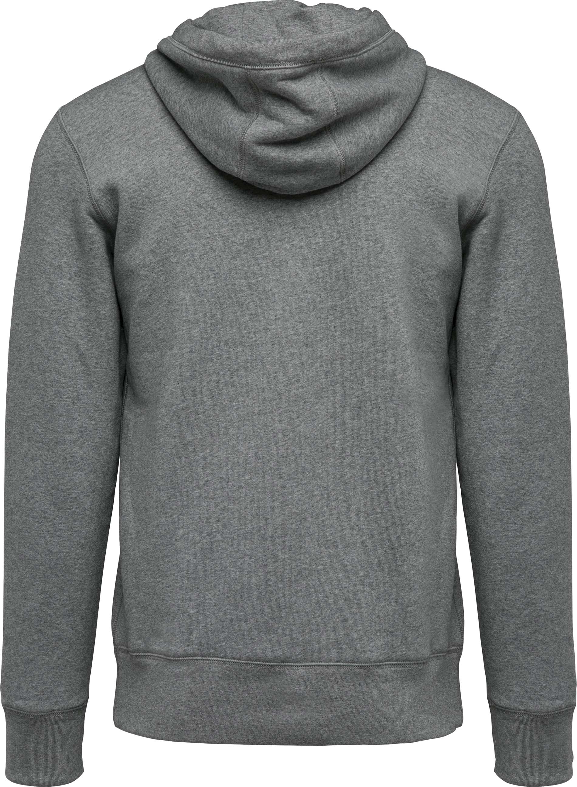 Sweat-shirt homme bio à capuche K482 - Grey Heather