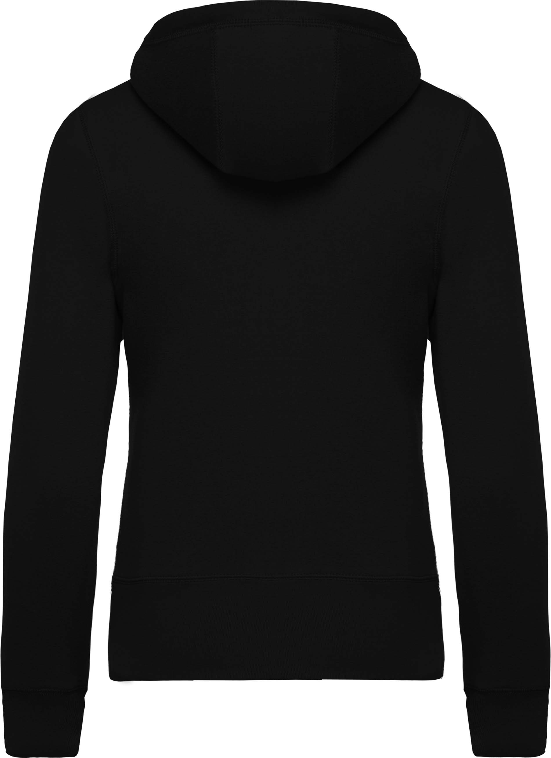 Sweat-shirt femme bio à capuche K483 - Black
