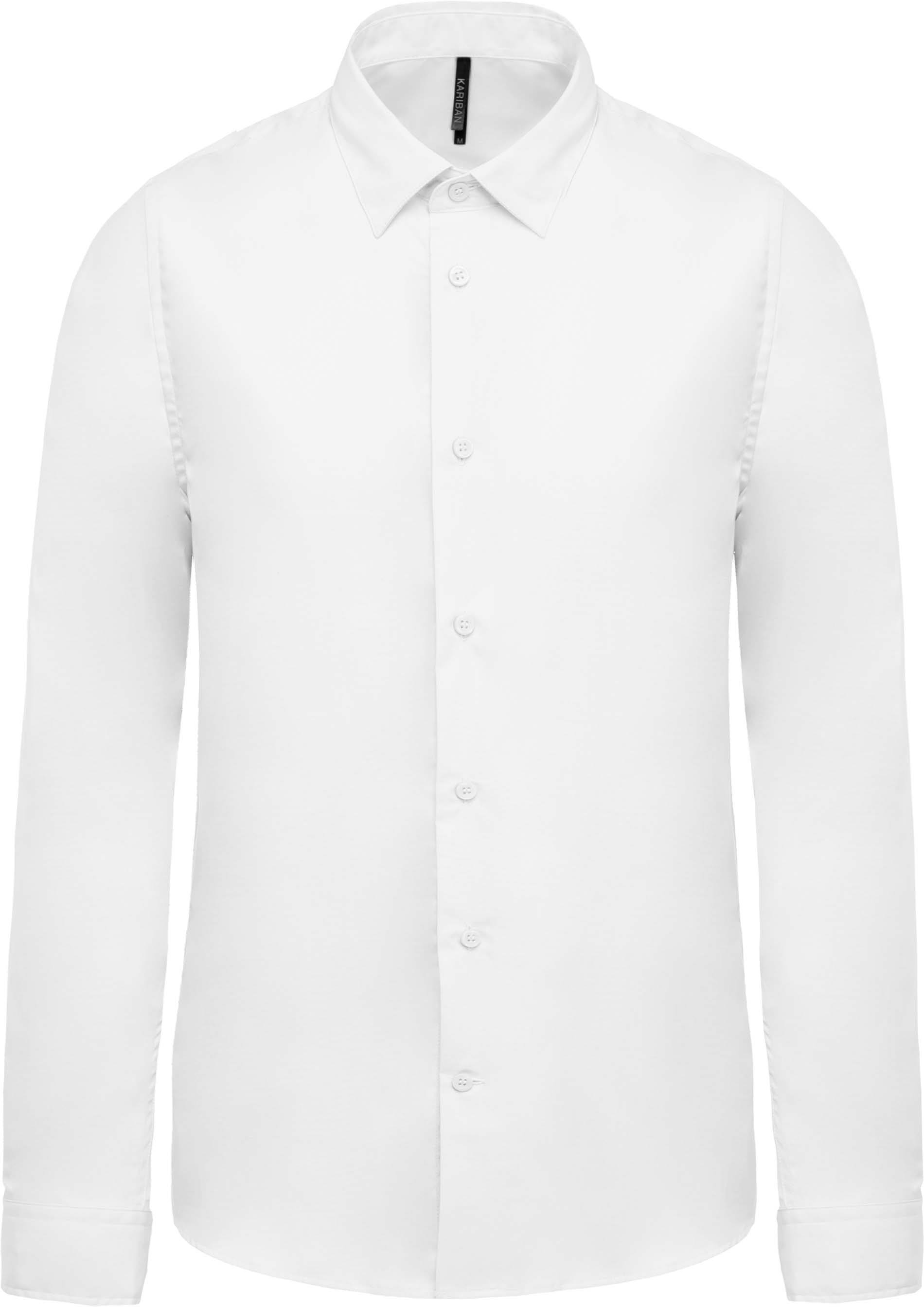 Chemise manches longues homme popeline K513 - White