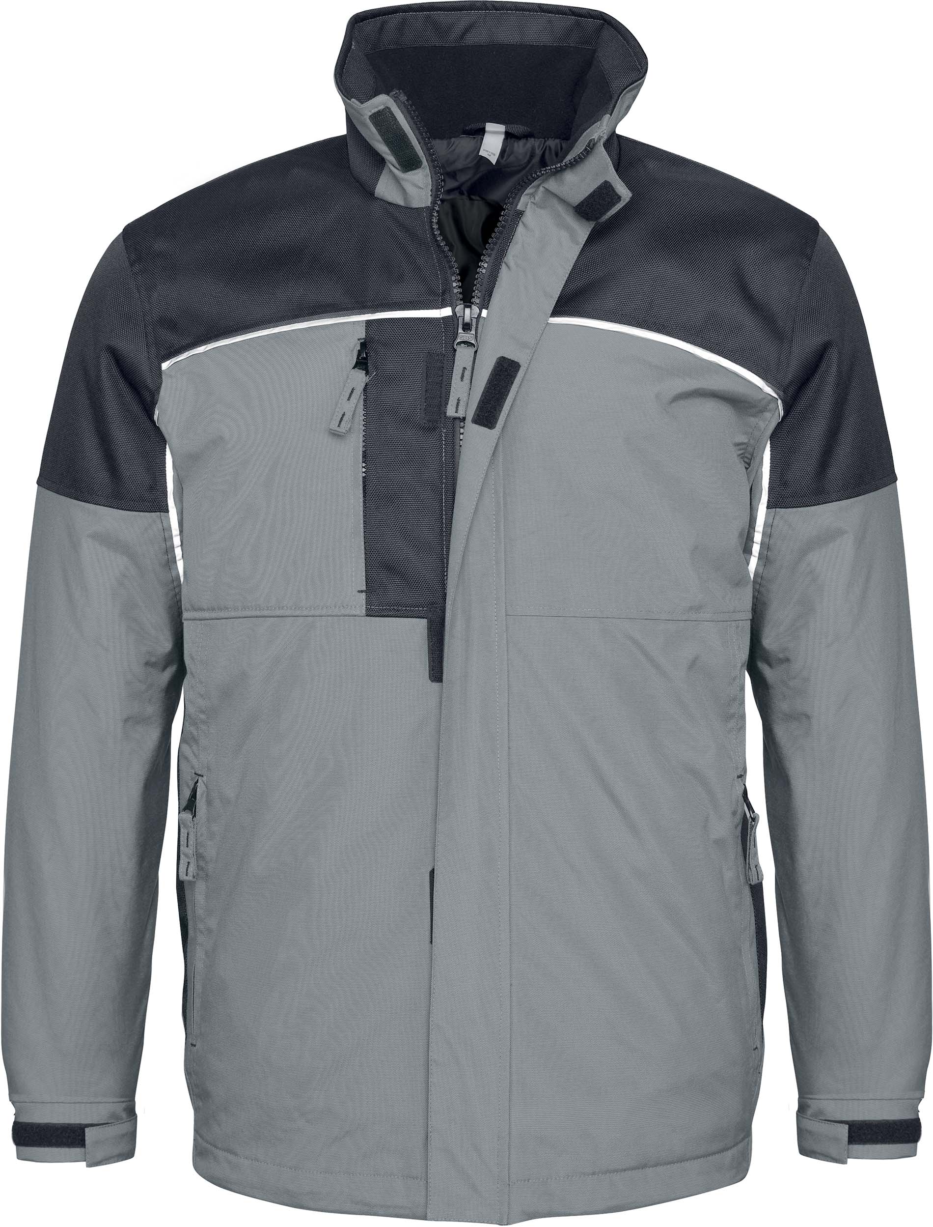 Veste workwear matelassée K6105 - Convoy Grey / Black