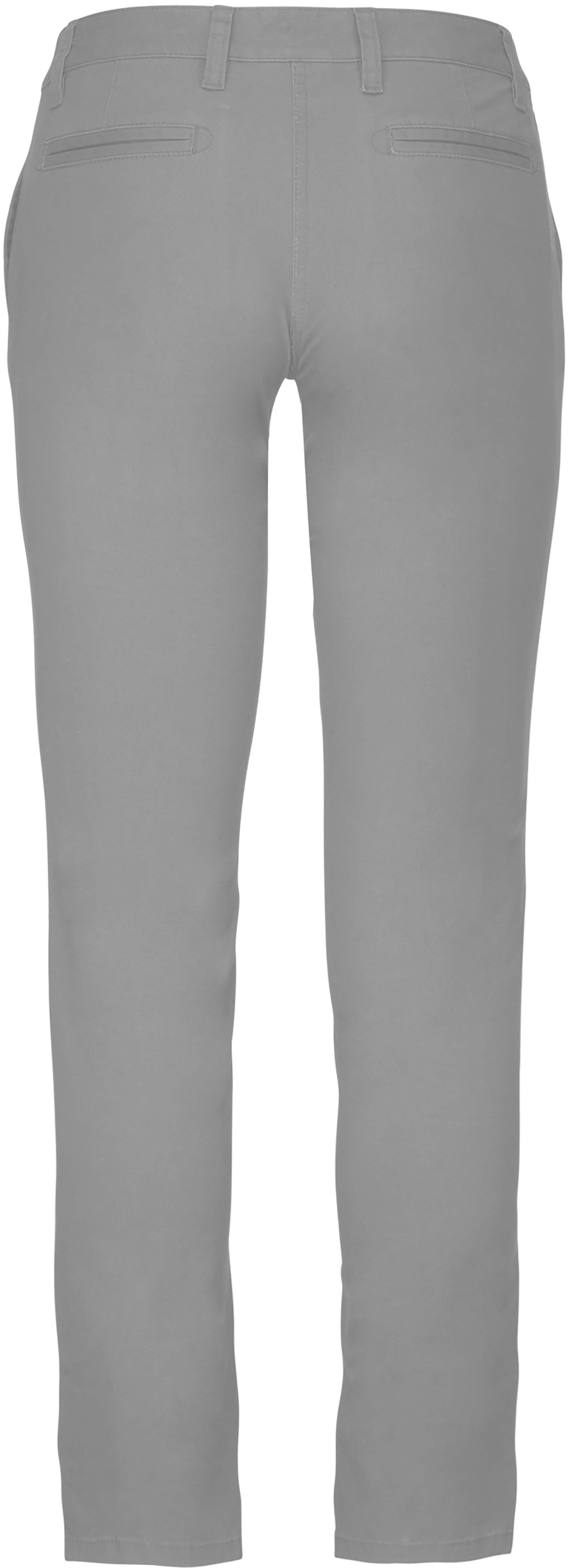 Pantalon femme chino K741 - Fine Grey