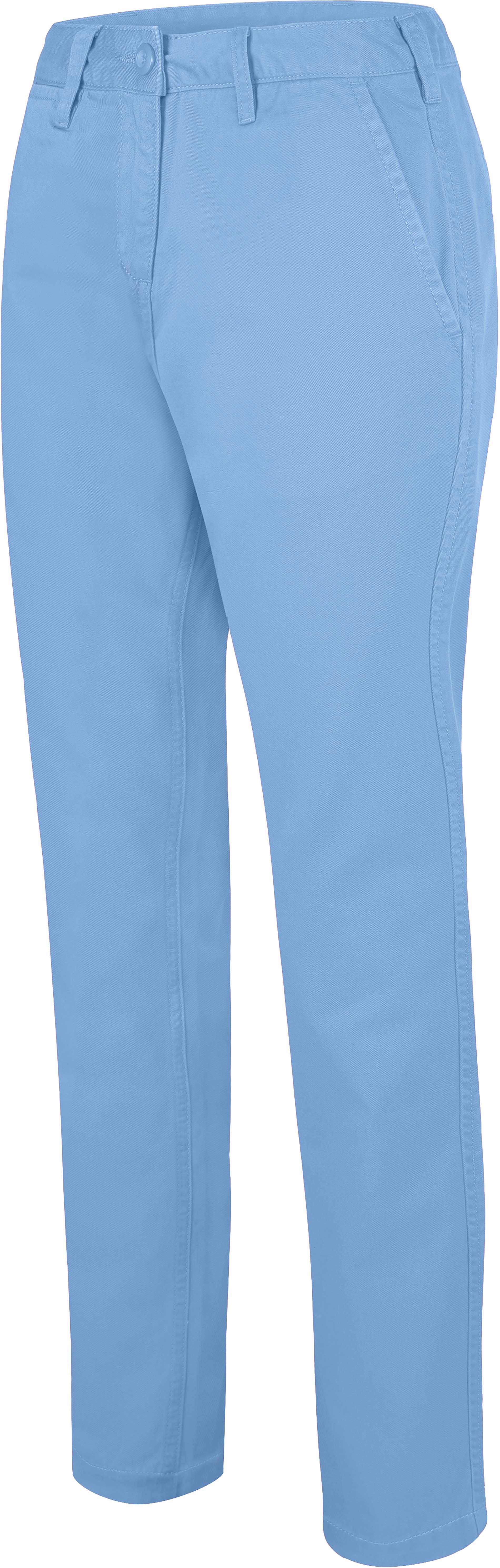 Pantalon femme chino K790 - Washed Blue