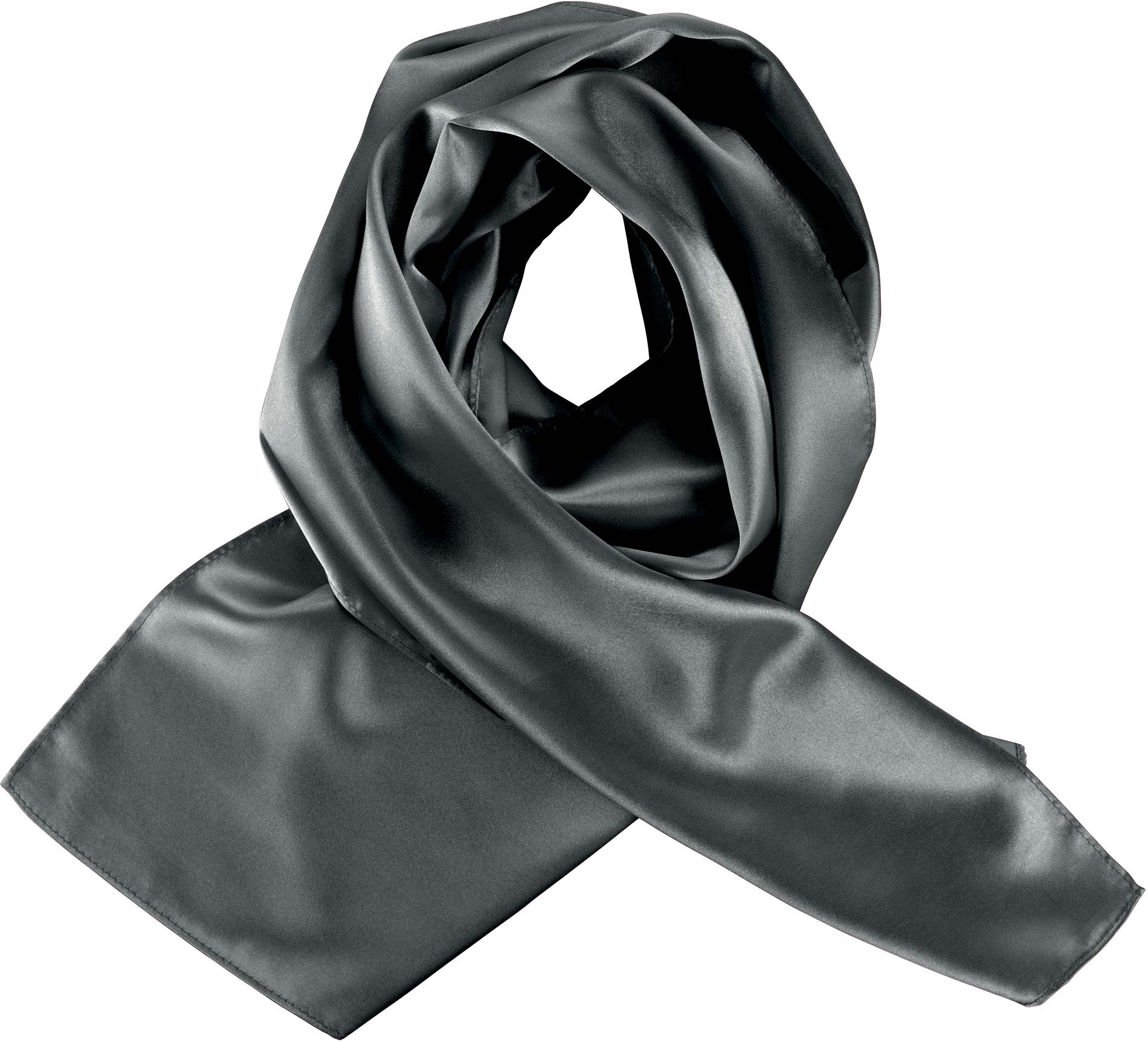 Foulard satiné K861 - Dark Grey