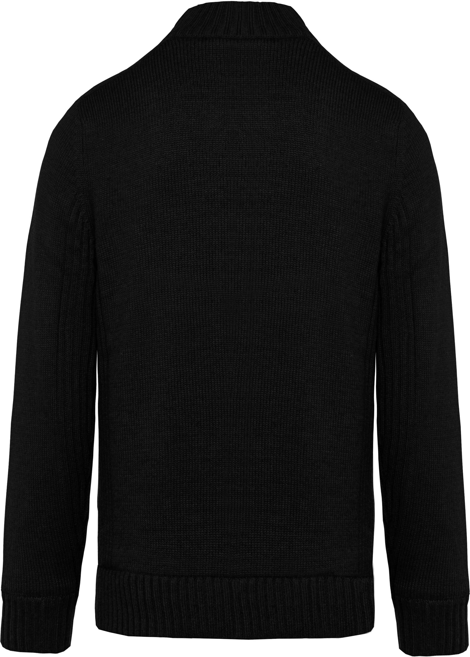 Cardigan doublé polaire K959 - Black
