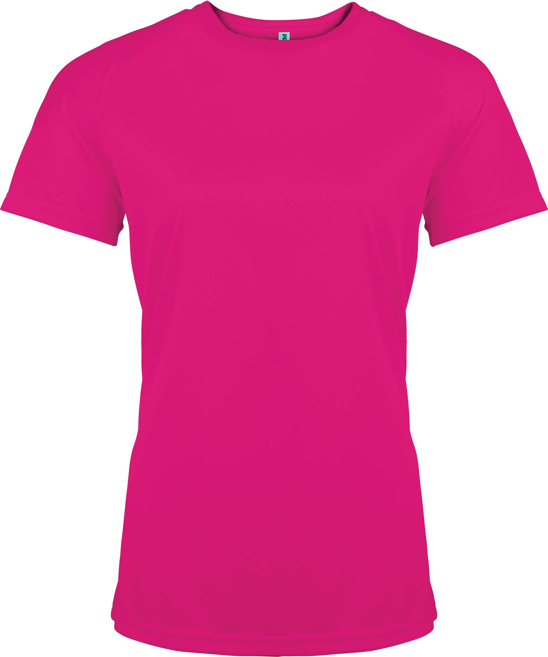 T-shirt femme manches courtes sport PA439 - Fuchsia