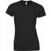 T-shirt femme col rond softstyle 6400L - Black