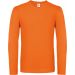T-shirt manches longues homme #E150 Orange - S