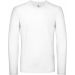 T-shirt manches longues homme #E150 White - S