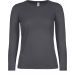 T-shirt manches longues femme #E150 Dark Grey - XXL