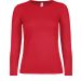 T-shirt manches longues femme #E150 Red - XS