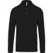 Polo jersey manches longues homme Black - S