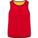Chasuble de rugby réversible enfant Sporty Red / Sporty Yellow - 6/10
