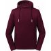Sweat à capuche col montant Pure Organic Burgundy - XS