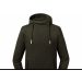 Sweat à capuche col montant Pure Organic Dark Olive - XS
