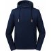 Sweat à capuche col montant Pure Organic French Navy - XS