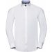 CHEMISE ULTIMATE STRETCH MANCHES LONGUES White / Oxford Blue / Bright Navy - S