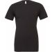 T-shirt homme triblend col rond BE3413 - Charcoal - Black Triblend