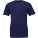 T-shirt homme triblend col rond BE3413 - Navy Triblend