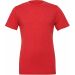 T-shirt homme triblend col rond BE3413 - Red Triblend