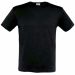 T-shirt homme col rond men fit B&C 160 - Black