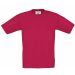 T-shirt enfant manches courtes exact 190 CG189 - Sorbet