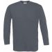 T-shirt homme manches longues exact 190 LSL CG191 - Dark Grey