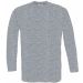 T-shirt homme manches longues exact 190 LSL CG191 - Sport grey