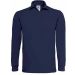 Polo homme manches longues heavymill HEAML - Navy