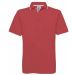 Polo manches courtes Safran Sport PU413 - Red / White