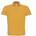 Polo homme manches courtes ID.001 PUI10 - Chili Gold