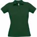Polo femme manches courtes Safran Pure PW455 - Bottle Green