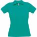 Polo femme manches courtes Safran Pure PW455 - Real Turquoise