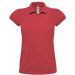 Polo femme manches courtes heavymill PW460 - Red