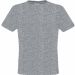 T-shirt homme manches courtes Men-Only TM010 - Sport grey