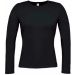 T-shirt femme manches longues women only LSL TW013 - Black