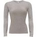 T-shirt femme manches longues women only LSL TW013 - Sport grey