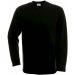 Sweat-shirt homme Open Hem WU610 - Black