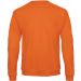 Sweatshirt col rond ID.202 WUI23 - Pumpkin Orange de face