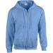 Sweat-shirt Heavy Blend™ Full Zip Hooded 18600- Carolina Blue