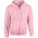 Sweat-shirt Heavy Blend™ Full Zip Hooded 18600 - Light Pink