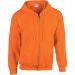 Sweat-shirt Heavy Blend™ Full Zip Hooded 18600 - Safety Orange