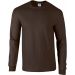 T-shirt homme manches longues Ultra Cotton™ 2400 - Dark Chocolate