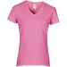T-shirt Femme Col V Premium GI4100VL - Azalea