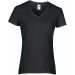 T-shirt Femme Col V Premium GI4100VL - Black