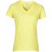 T-shirt Femme Col V Premium GI4100VL - Corn Silk