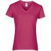T-shirt Femme Col V Premium GI4100VL - Heliconia