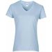 T-shirt Femme Col V Premium GI4100VL - Light Blue