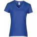 T-shirt Femme Col V Premium GI4100VL - Royal Blue