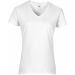 T-shirt Femme Col V Premium GI4100VL - White